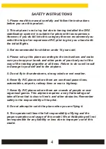 Preview for 5 page of H-KING A-1 SKYRAIDER Instruction Manual