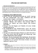 Preview for 20 page of H.Koenig FGX480 Instruction Manual