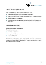 Preview for 5 page of H-Tec Education D203 Operating Instructions Manual