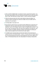 Preview for 16 page of H-Tec Education D203 Operating Instructions Manual