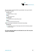 Preview for 21 page of H-Tec Education D203 Operating Instructions Manual