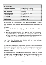 Preview for 11 page of H-Tronic AL 1600 Manual