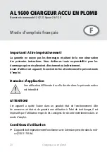 Preview for 20 page of H-Tronic AL 1600 Manual