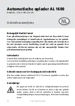 Preview for 26 page of H-Tronic AL 1600 Manual