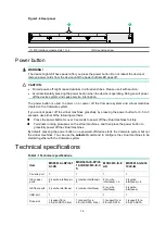 Preview for 9 page of H3C ICT Converged Gateway Series Hardware Information And Specifications