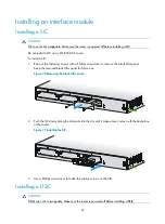 Preview for 33 page of H3C MSR 26-00-10 Installation Manual