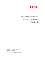 H3C MSR Series User Manual preview