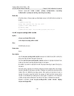 Preview for 460 page of H3C S3100 Series Command Manual