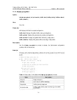 Preview for 575 page of H3C S3100 Series Command Manual