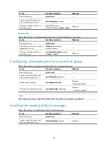 Preview for 110 page of H3C s5800 series High Availability Configuration Manual