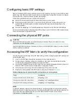 Preview for 54 page of H3C S6812 Series Installation Manual