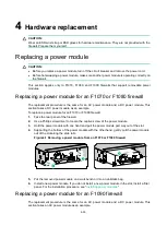 Preview for 38 page of H3C SecPath F10X0 Installation Manual