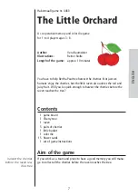 Preview for 6 page of Haba The Little Orchard 4460 Instructions Manual