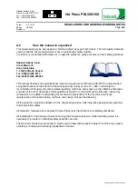 Preview for 8 page of Habasit PM-306/160 Use And Maintenance Manual