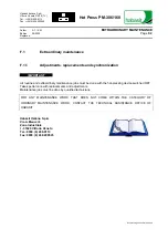 Preview for 58 page of Habasit PM-306/160 Use And Maintenance Manual