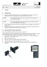 Preview for 8 page of Habasit PQ-18 Operating Instructions Manual