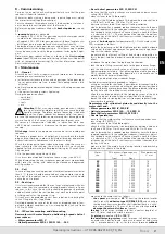 Preview for 21 page of Habasit Rossi MR 2I Operating Instructions Manual