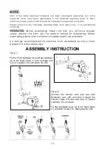 Preview for 13 page of habitat et jardin Bineta Assembly Instructions Manual