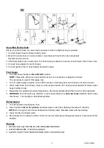 Preview for 5 page of habitat et jardin Fresh 16 1365 102987 Manual