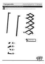 Preview for 3 page of Habitat JESSIE JESS-LNO-AW17-A Assembly Instructions Manual