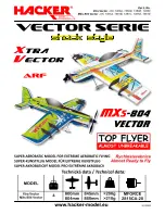 Hacker MXS-804 VECTOR HC 1361B User Manual preview