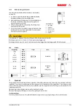 Preview for 13 page of HADEF 19/90 Installation, Operating And Maintenance Instructions