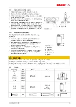 Preview for 9 page of HADEF 21/12 Installation, Operating And Maintenance Instructions