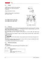 Preview for 8 page of HADEF 28/06E Installation, Operating And Maintenance Instructions