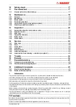 Preview for 3 page of HADEF 42/87E Installation, Operating And Maintenance Instruction