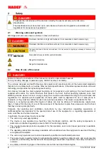 Preview for 4 page of HADEF 53/09-EX Installation, Operating And Maintenance Instruction