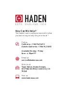 Preview for 2 page of Haden HC03001-US Instruction Manual