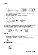 Preview for 4 page of HAEGER BS-DIG.011A User Instructions