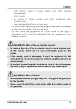 Preview for 5 page of HAEGER CM-10B.010A User Instructions