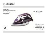 HAEGER Pro Glider 2600 Instructions For Use Manual preview