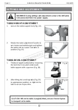 Preview for 13 page of Hafco Metalmaster D598 Instruction Manual