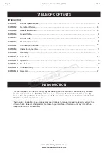 Preview for 3 page of Hafco Woodmaster T-13A User Manual