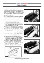 Preview for 22 page of Hafco Woodmaster T-13B Operation Manual