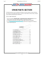 Preview for 19 page of Hafco AL-320G Operation Manual