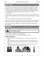 Preview for 9 page of Hafco bd-325 Instruction Manual