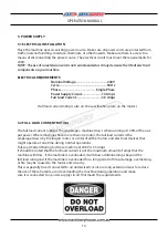 Preview for 10 page of Hafco MetalMaster BS-5S Operation Manual