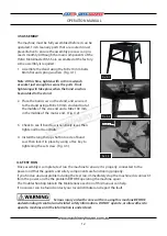 Preview for 12 page of Hafco MetalMaster BS-5S Operation Manual