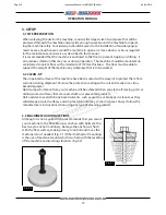 Preview for 10 page of Hafco MetalMaster EB-260V Operation Manual