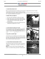 Preview for 22 page of Hafco MetalMaster EB-260V Operation Manual