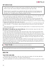 Preview for 20 page of Häfele 538.66.507 User Manual