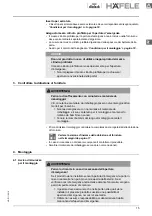 Preview for 15 page of Häfele DT 210 R2 Installation Instructions Manual