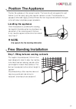 Preview for 21 page of Häfele HDW-F605B User Manual