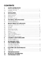 Preview for 3 page of Häfele HDW-FI60D User Manual