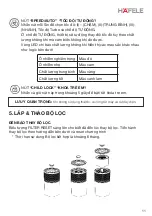 Preview for 11 page of Häfele HSP-8116U Instruction Manual