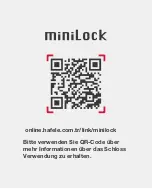 Preview for 7 page of Häfele miniLock Quick Info