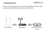 Preview for 4 page of Häfele Universal Remote Control User Manual